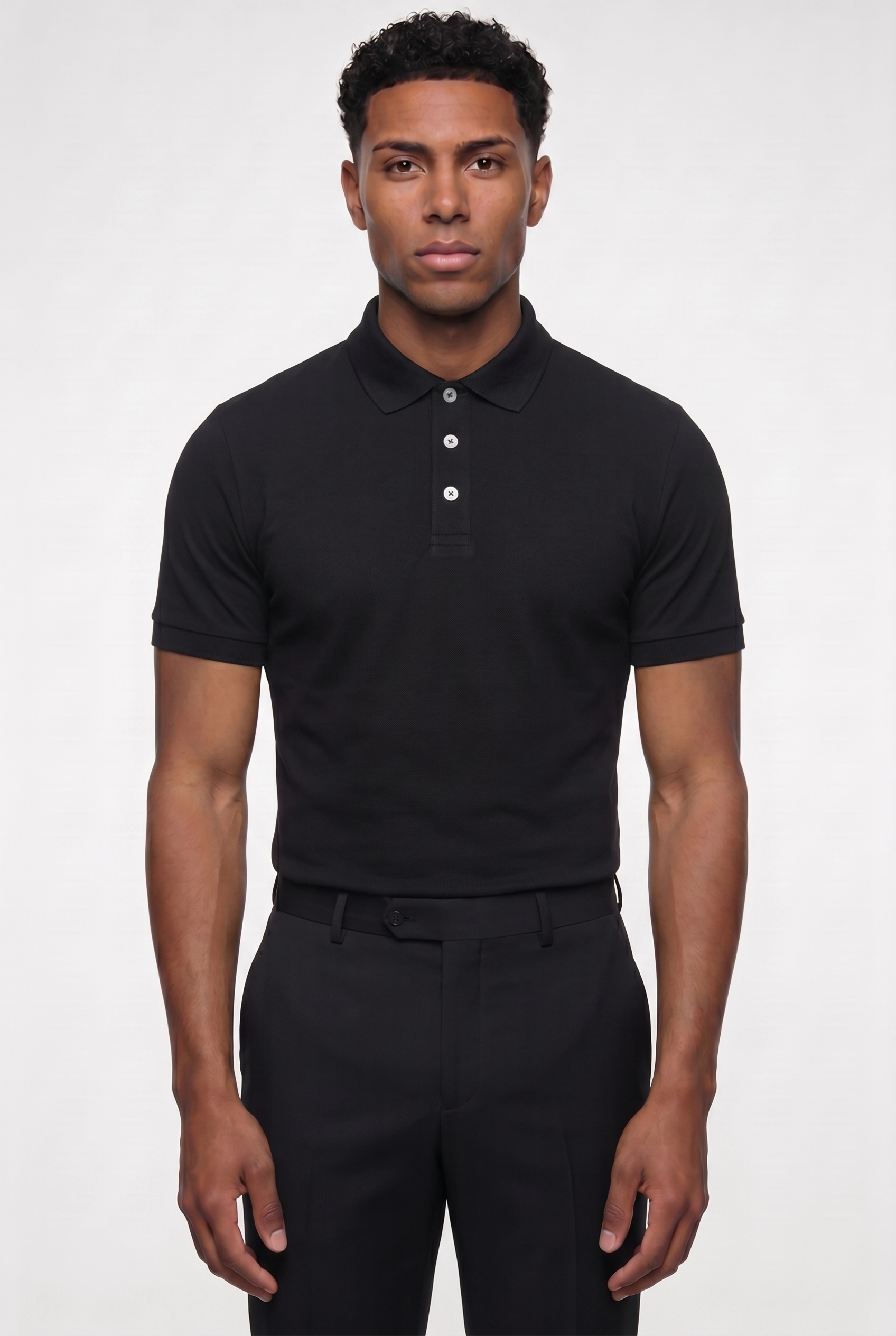Cotton Stretch Polo